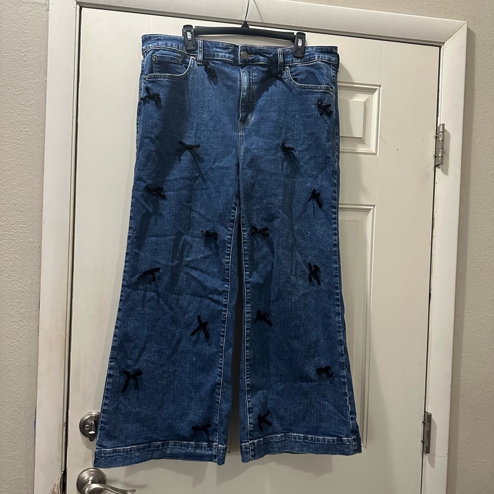 Torrid flare jeans with bows  16S